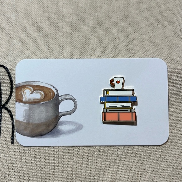 NWT Just One More Chapter Tote Book Bag & 2 Enamel Pins - Picture 8 of 11